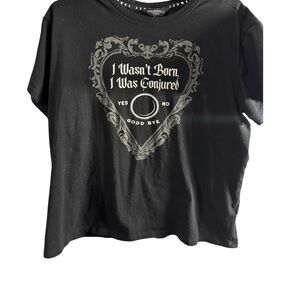 Black Graphic Tee nightfall torrid gothic